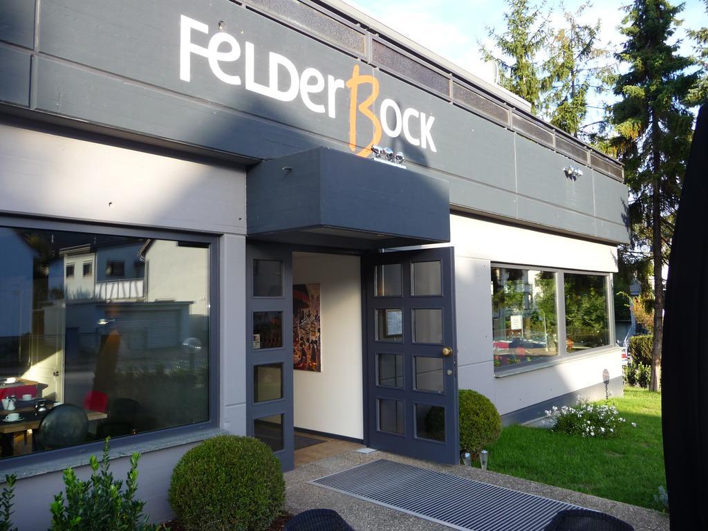 Hotel Restaurant Felderbock Nußloch Exterior foto